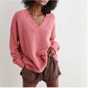 Aerie Oversized V-Neck Sweater